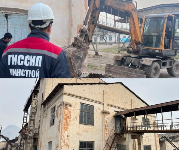Ош: Проведено инженерное обследование зданий бывшего хлопкового завода