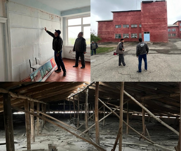 Ош: №41 мектептин имаратына инженердик текшерүү жүргүзүлдү